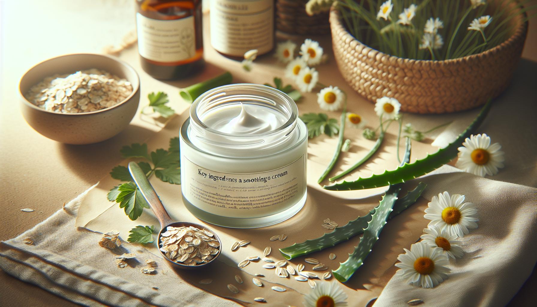 Key Ingredients to Look for in Soothing Creams