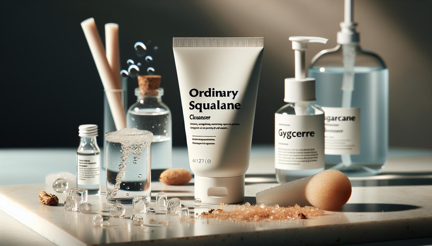 The Key Ingredients in The Ordinary Squalane Cleanser