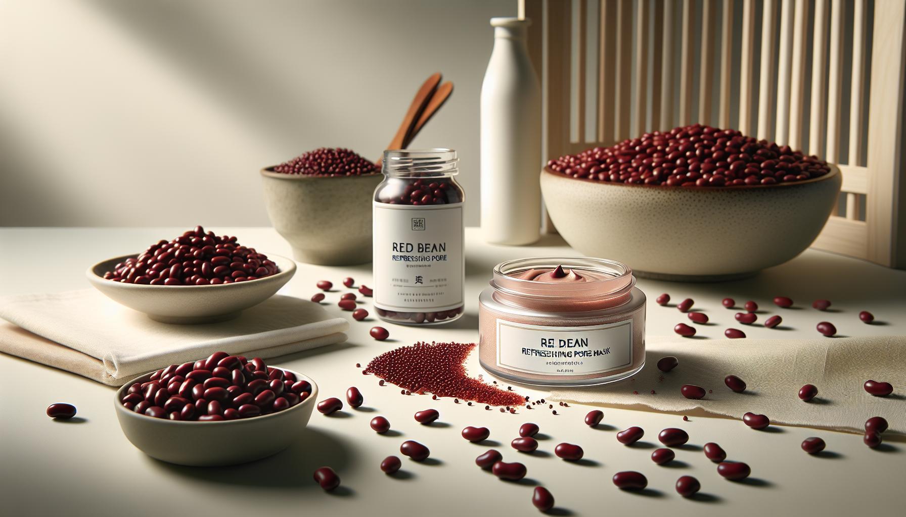 Key Ingredients of the Red Bean Refreshing Pore Mask