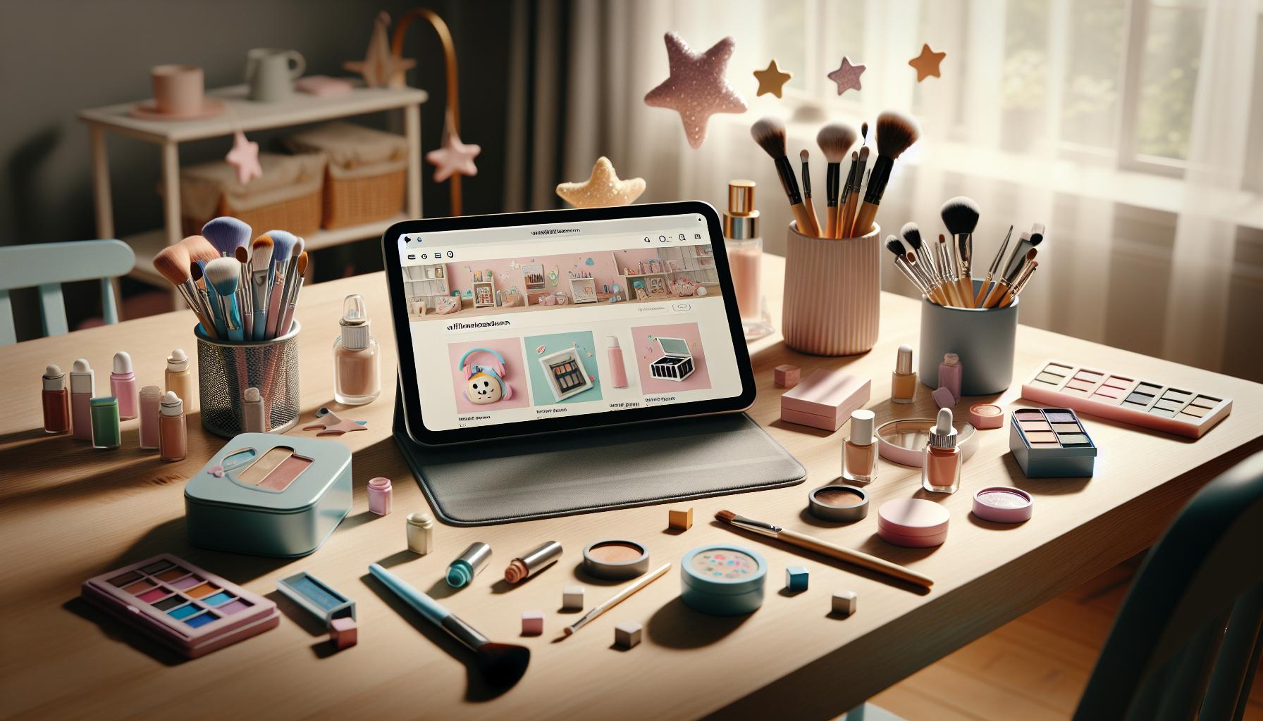 Online Retailers for Kids Makeup Options