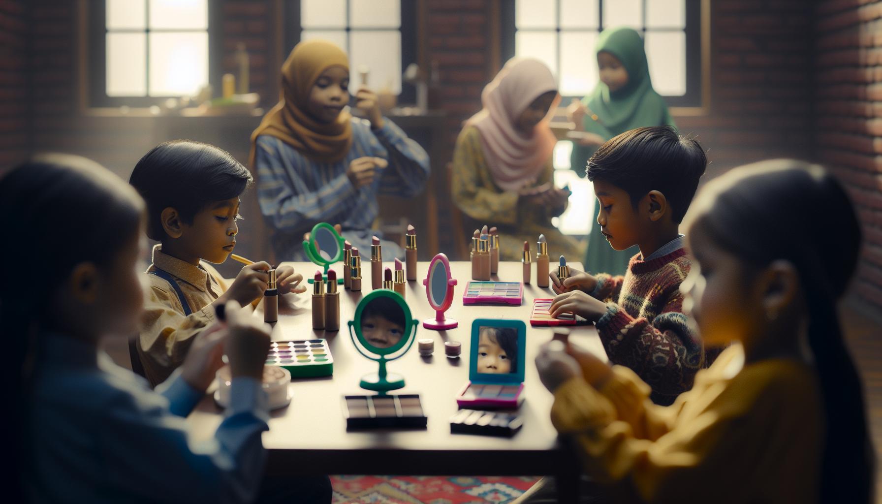 The Psychological Impact of Makeup on Kids