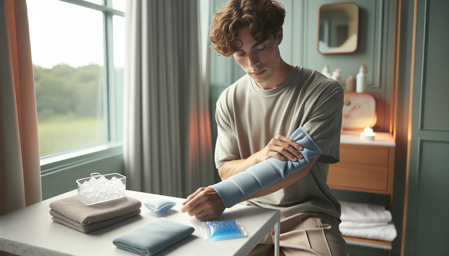 Quick Relief: Ice and Cold Compress Techniques