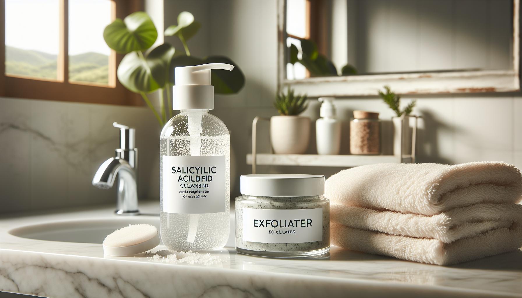 Can I Use a Salicylic Acid Cleanser and Exfoliator Both? 1 Can I Use a Salicylic Acid Cleanser and Exfoliator Both?