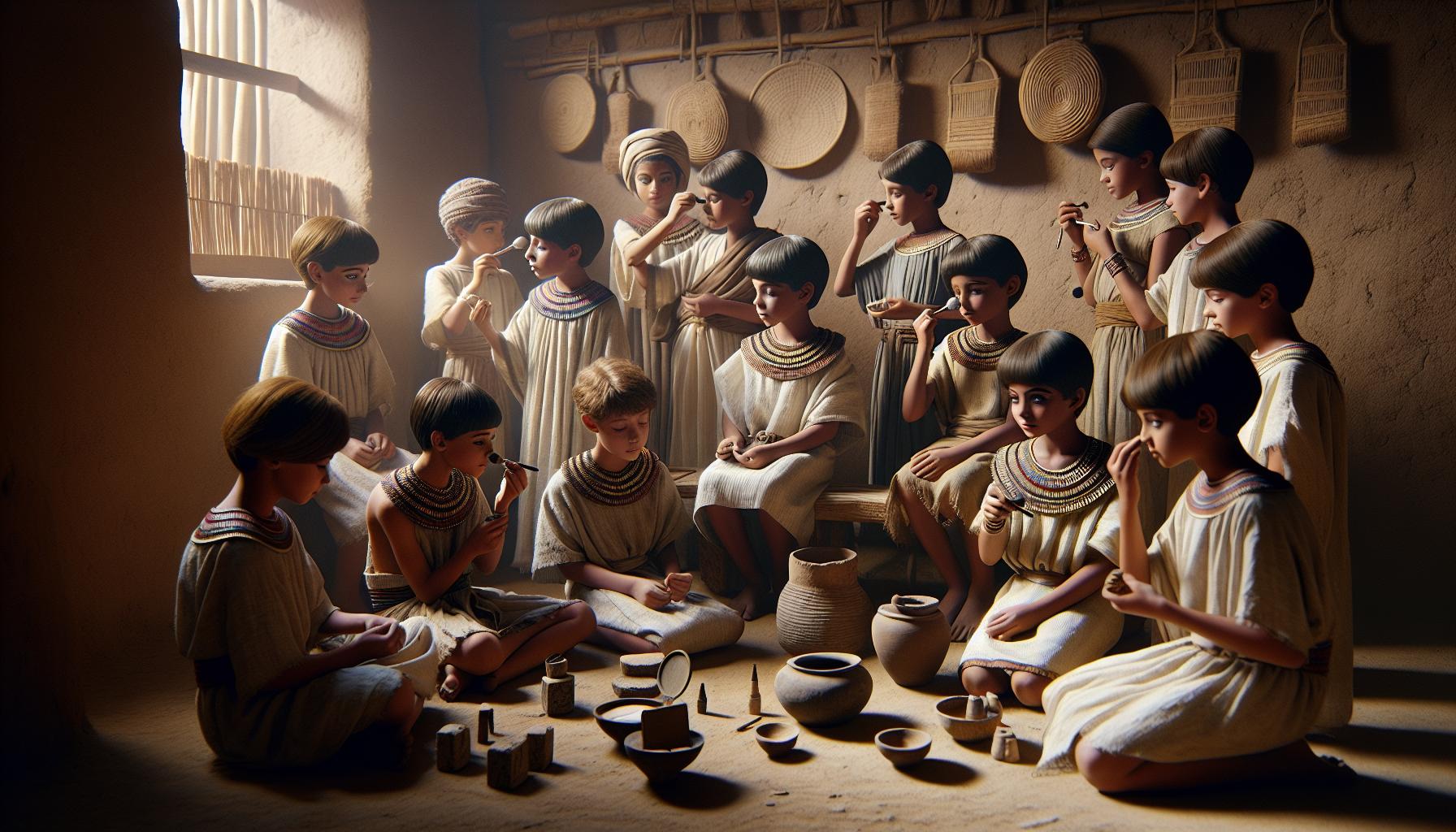 Did Children Wear Makeup in Ancient Egypt? Historical Facts