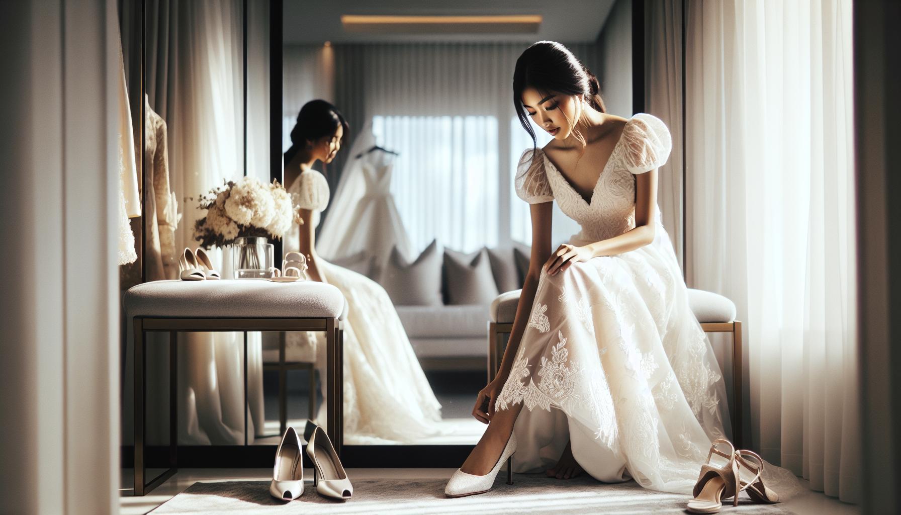 How to Pick Shoes for Wedding Dress - Walk Down the Aisle Comfortably