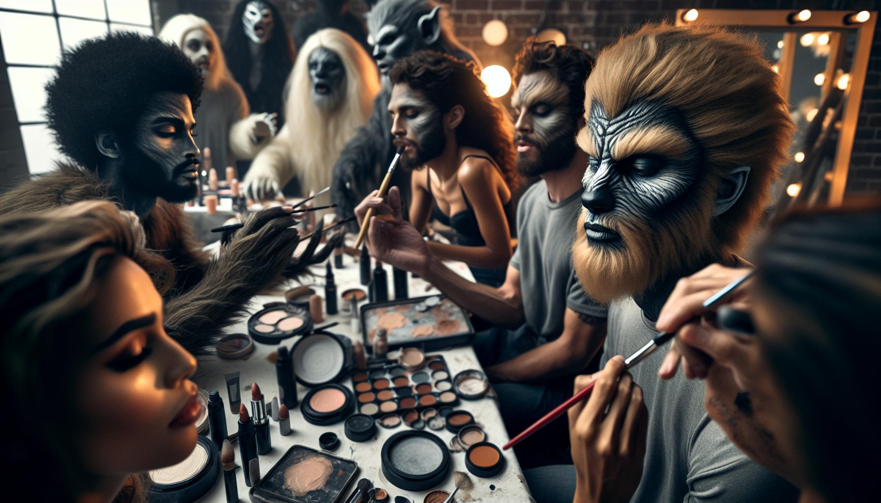 Kid Makeup Artist Werewolf Nickelodeon: Behind the Scenes 2 The Rise of Werewolf Makeup Trends