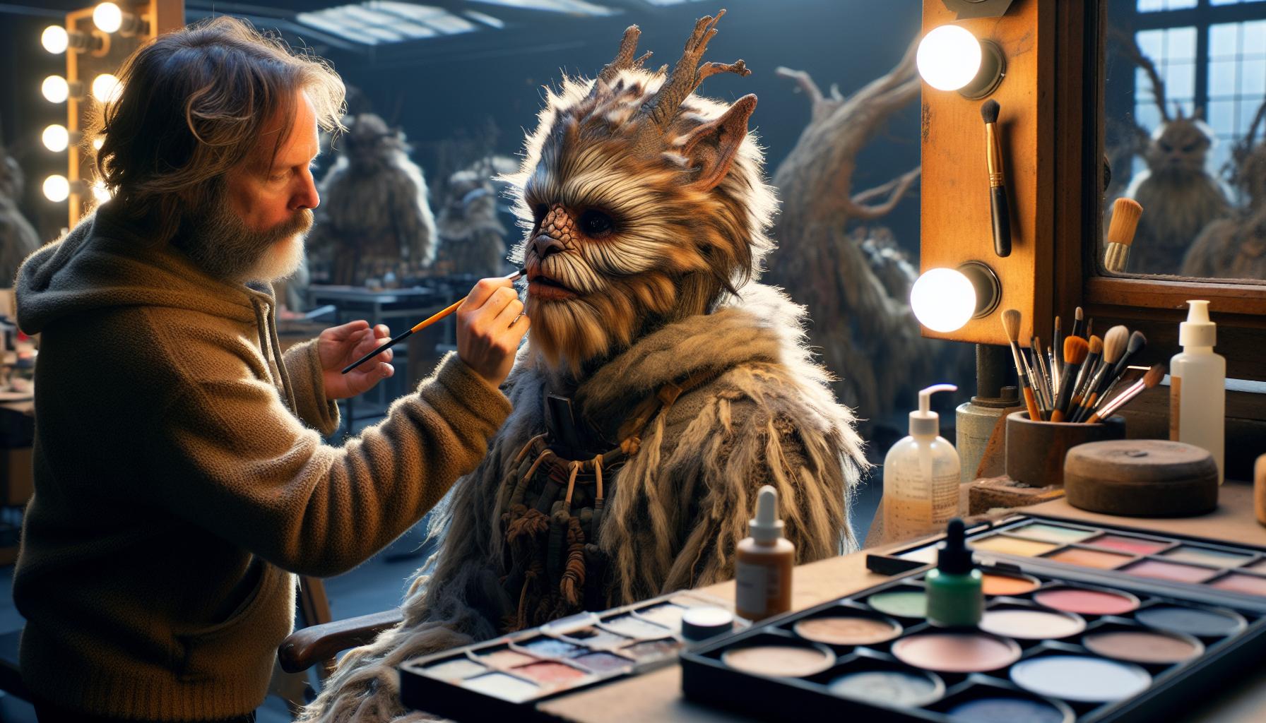 The Role of Makeup in Ewok Representation