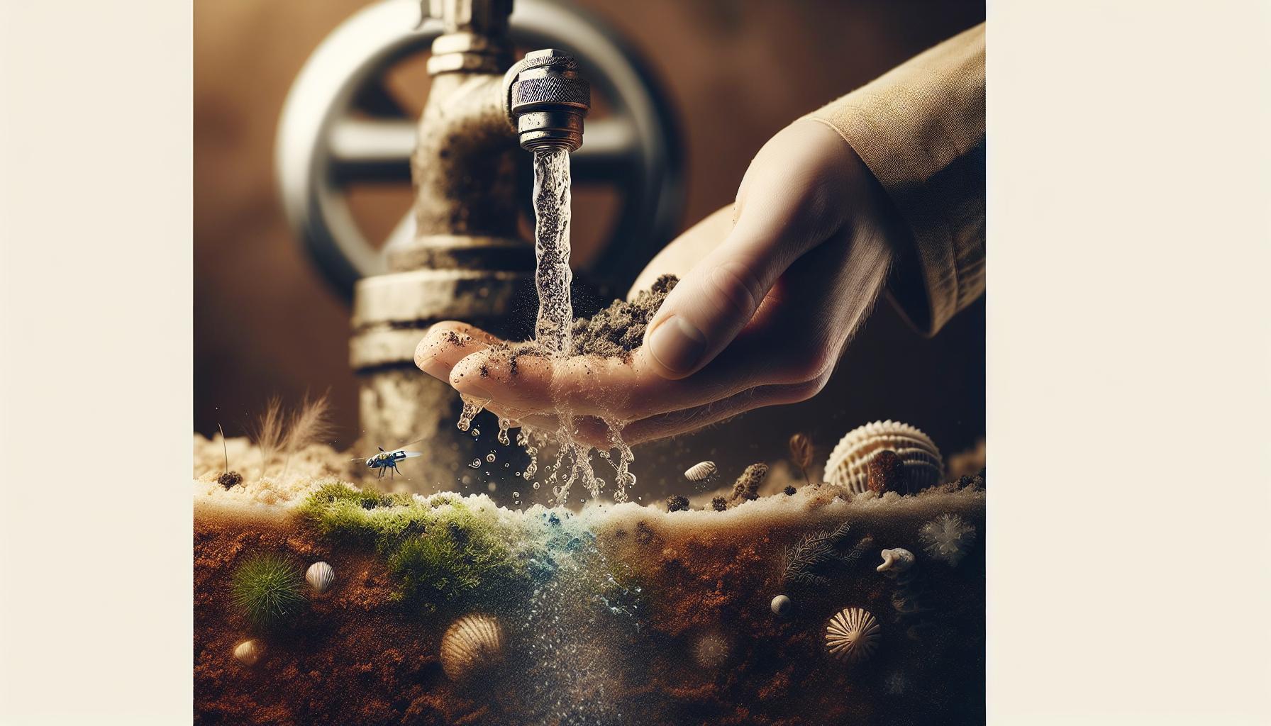 Step 2: Rinsing Off Sand and Debris