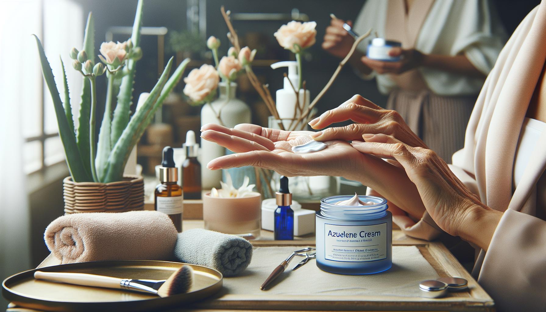 Step-by-Step Guide to Applying Azulene Cream