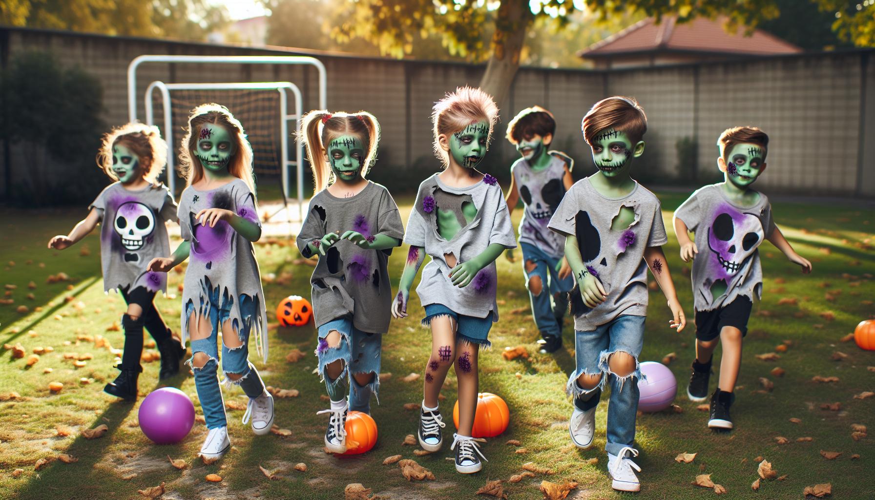 Step-by-Step Guide to Creating Kid-Friendly Zombie Looks