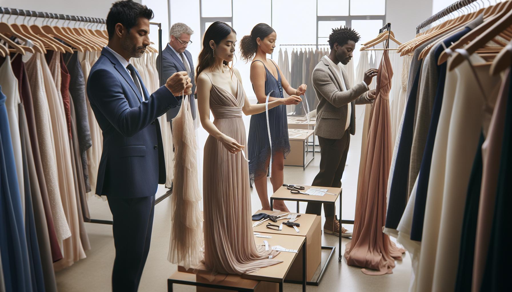 Step-by-Step Techniques for Dress Pick-Ups