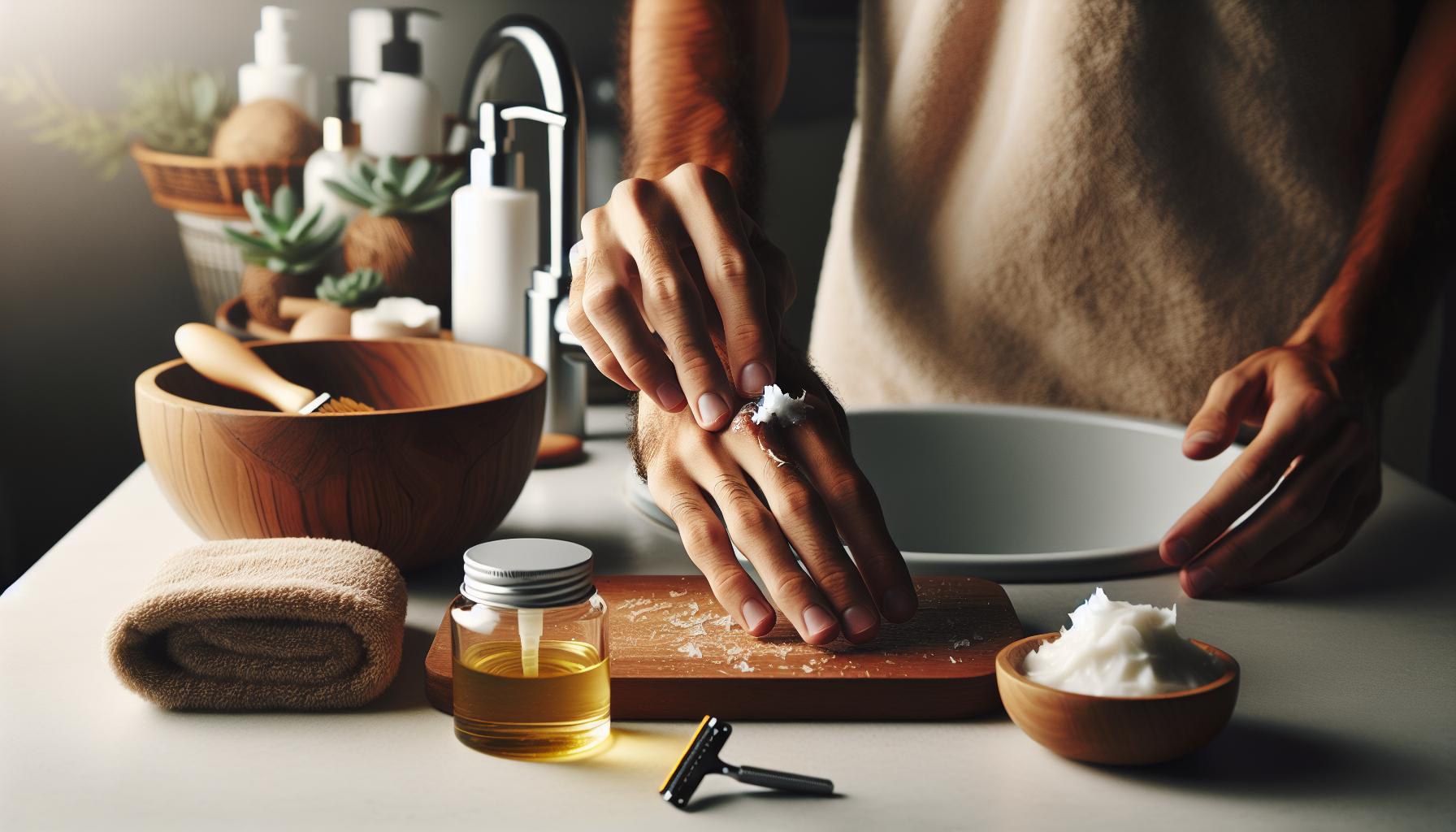 Step-by-Step: Using Coconut Oil for Razor Bumps