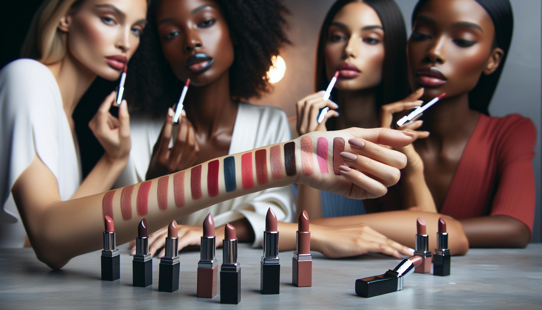 Testing Lipstick Shades: Tips and Tricks