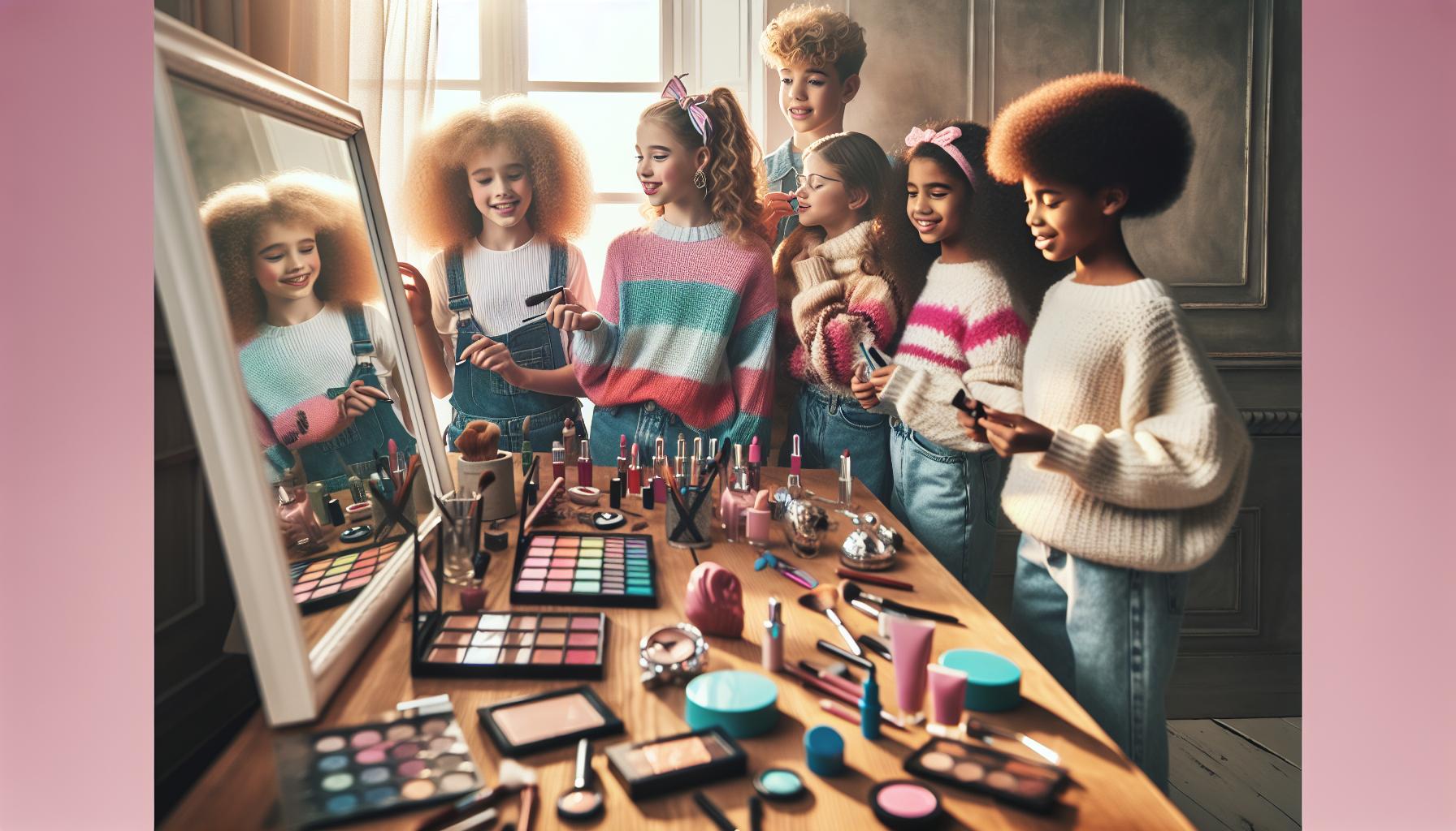 Top Trends in 80's Kid Makeup