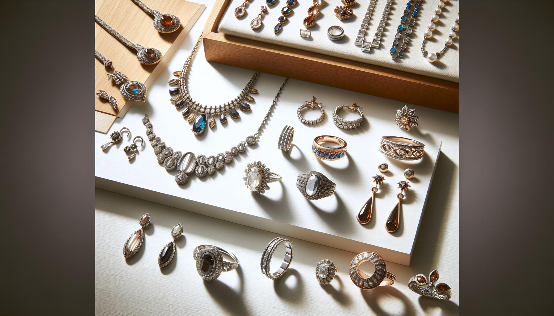 Types of Jewelry: Necklaces, Earrings, and More