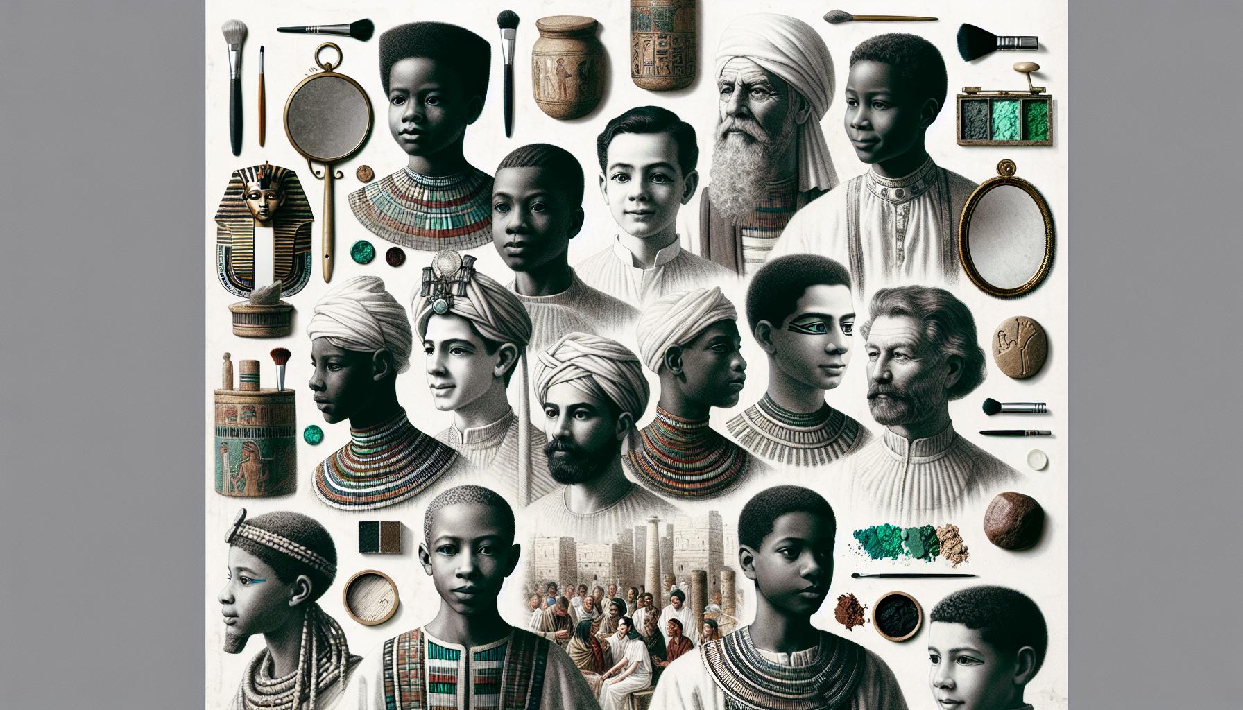 Did Kids Wear Makeup in Ancient Egypt? Historical Facts 2 Types of Makeup Used by Kids in Ancient Egypt