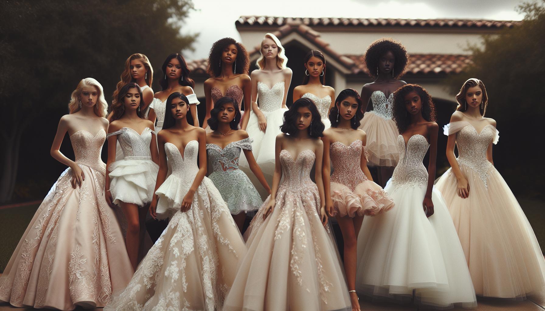 Understanding Different Quinceañera Dress Silhouettes