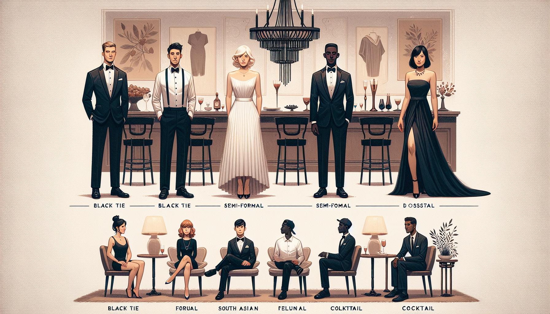 Understanding Dress Codes: From Black Tie to Cocktail