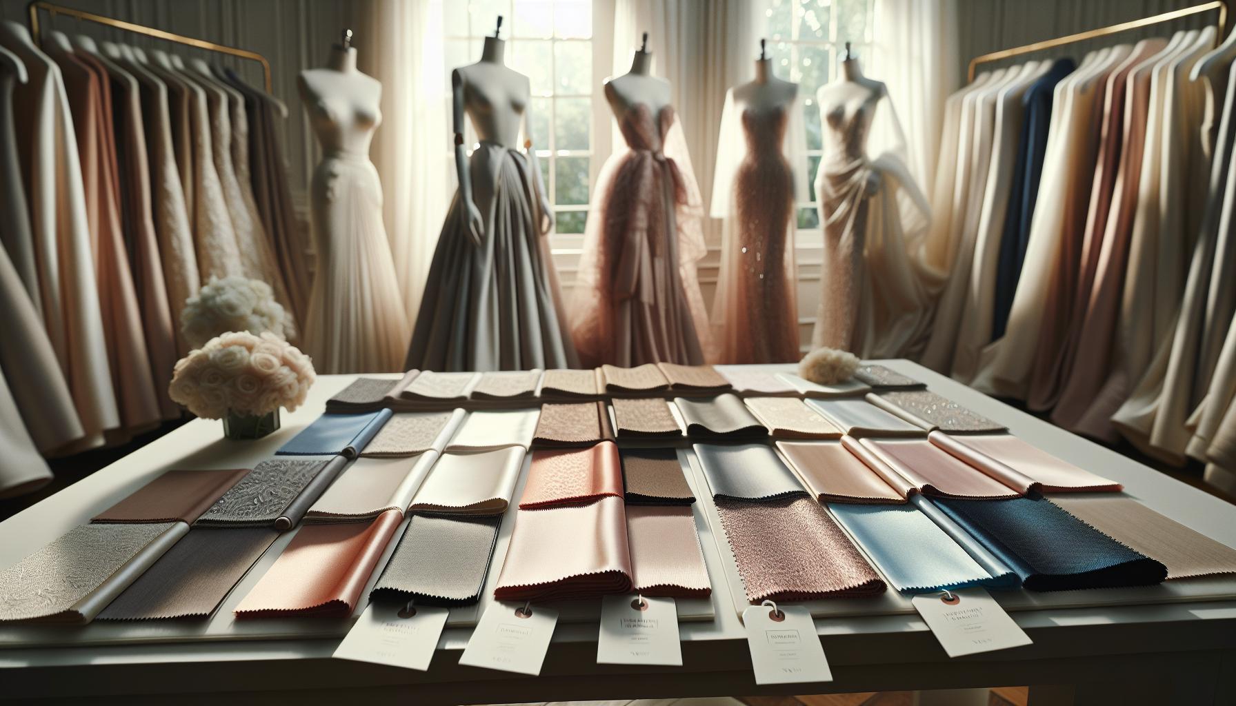 Understanding Fabric Choices for Your Gown