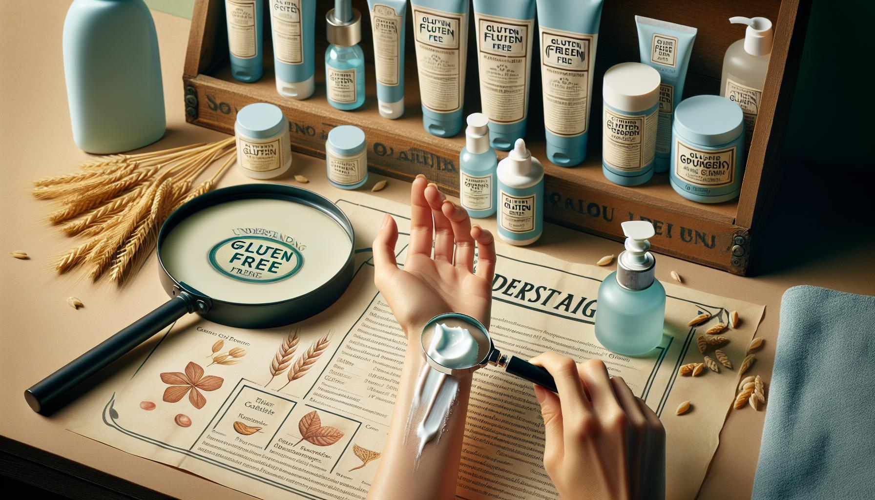 Understanding Gluten and Skin Care Products