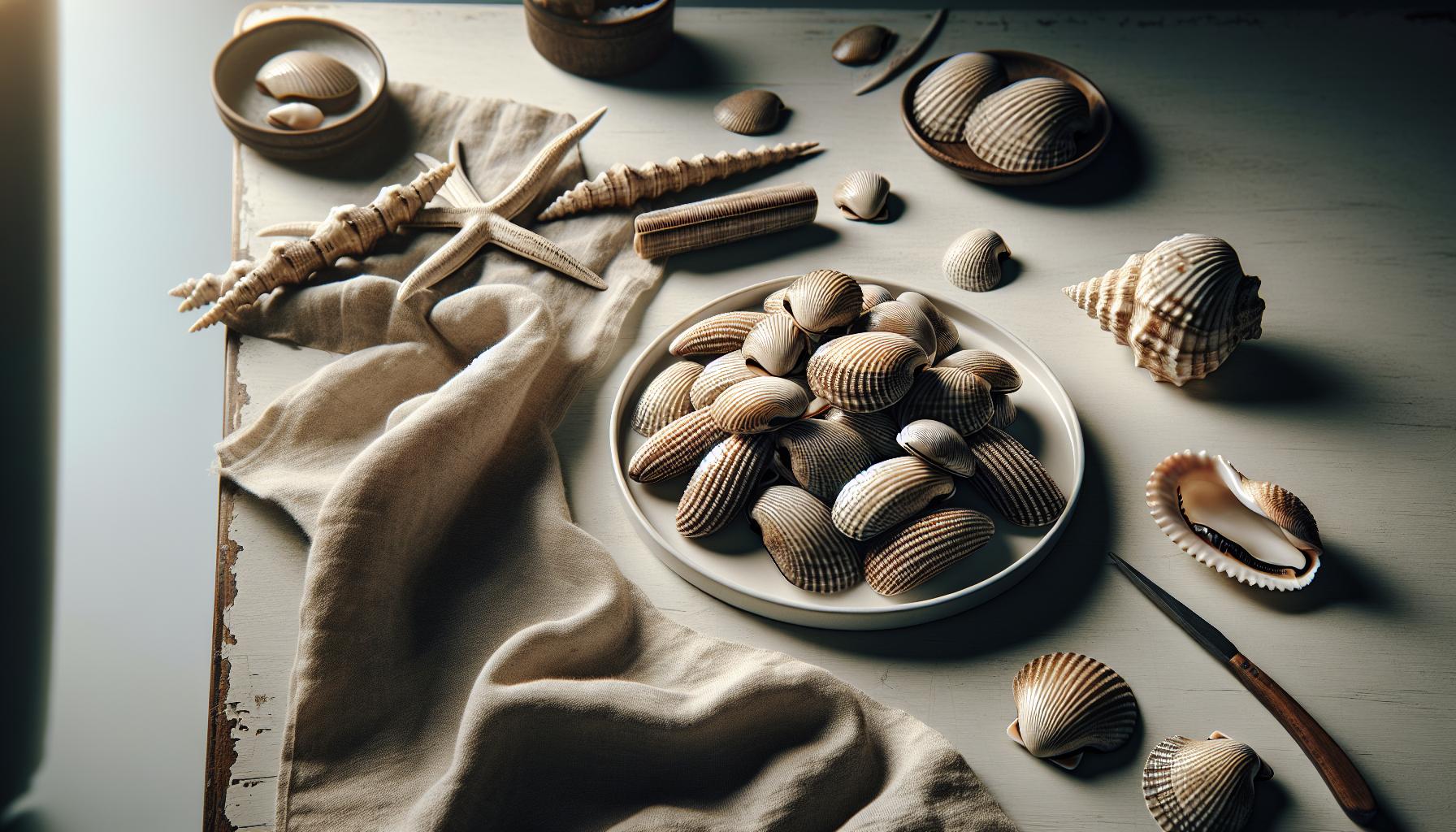 Understanding the Texture of Razor Clams