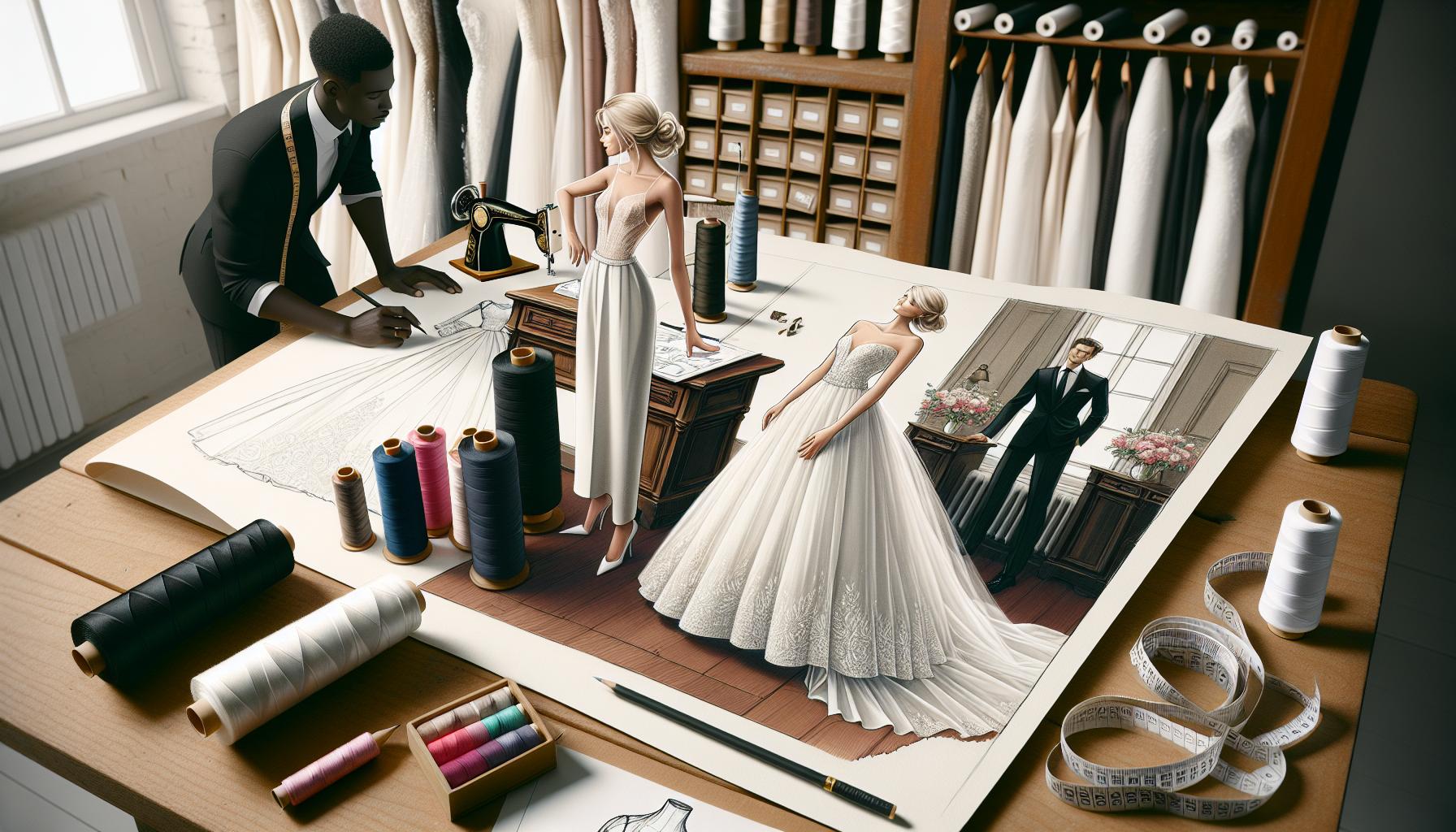 Understanding Wedding Dress Fabrics and Design