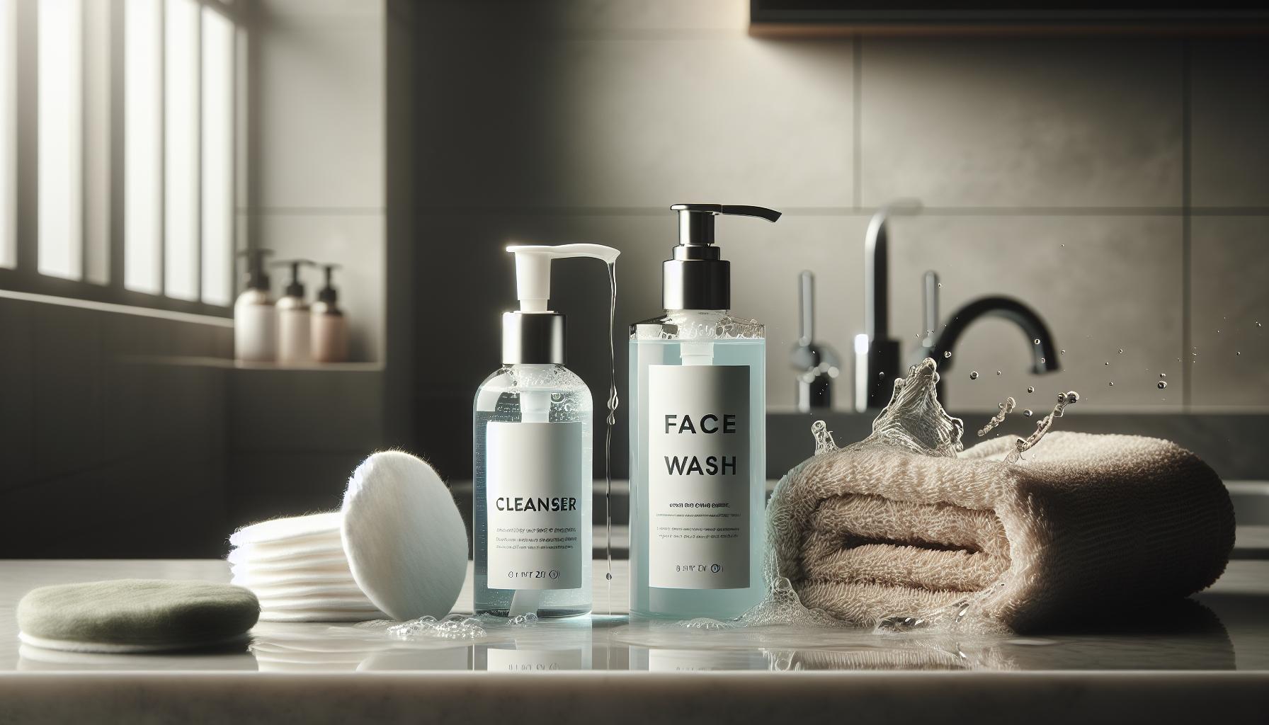 What Is the Difference Between Cleanser and Face Wash?