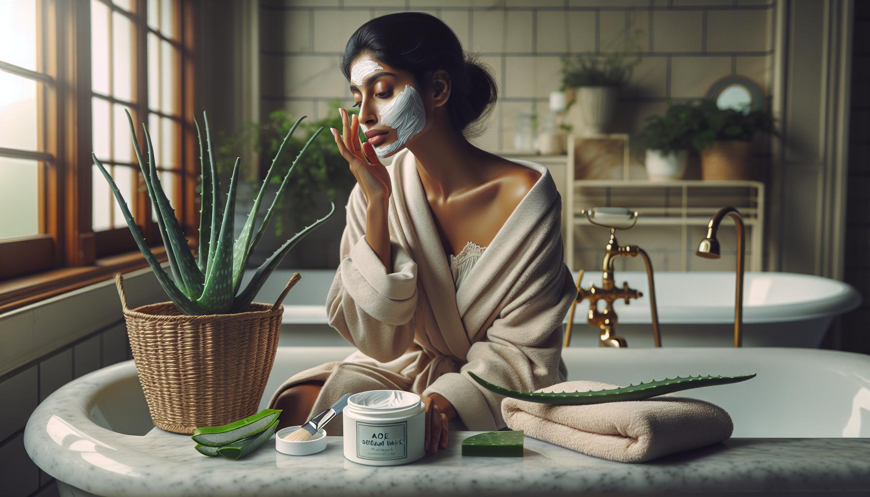 When to Use the Aloe Cream Mask for Best Results